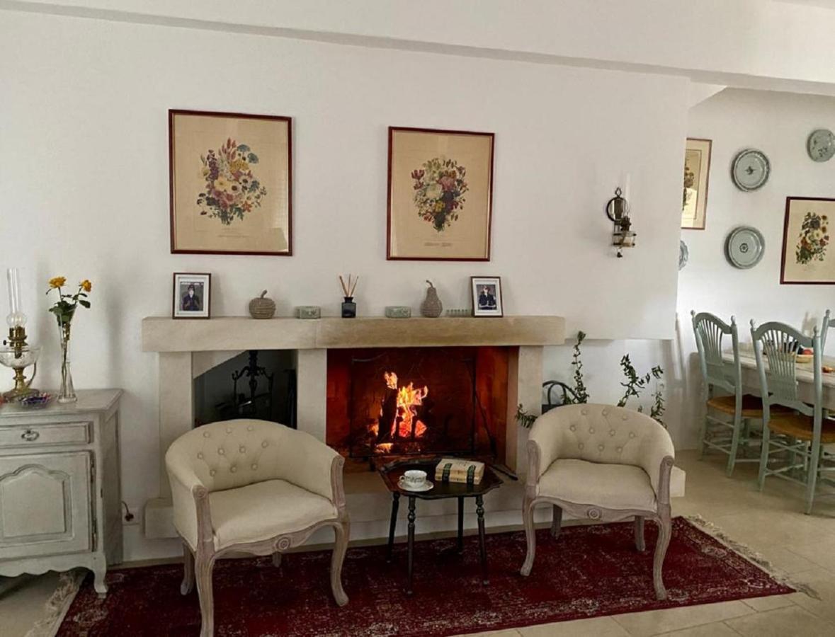 Villa Le Bonheur à Gordes Extérieur photo