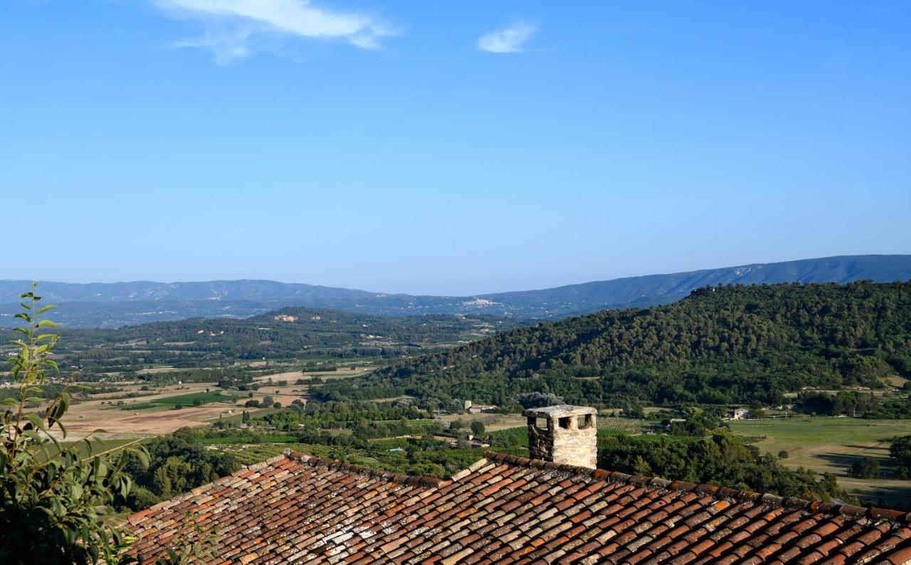 Villa Le Bonheur à Gordes Extérieur photo