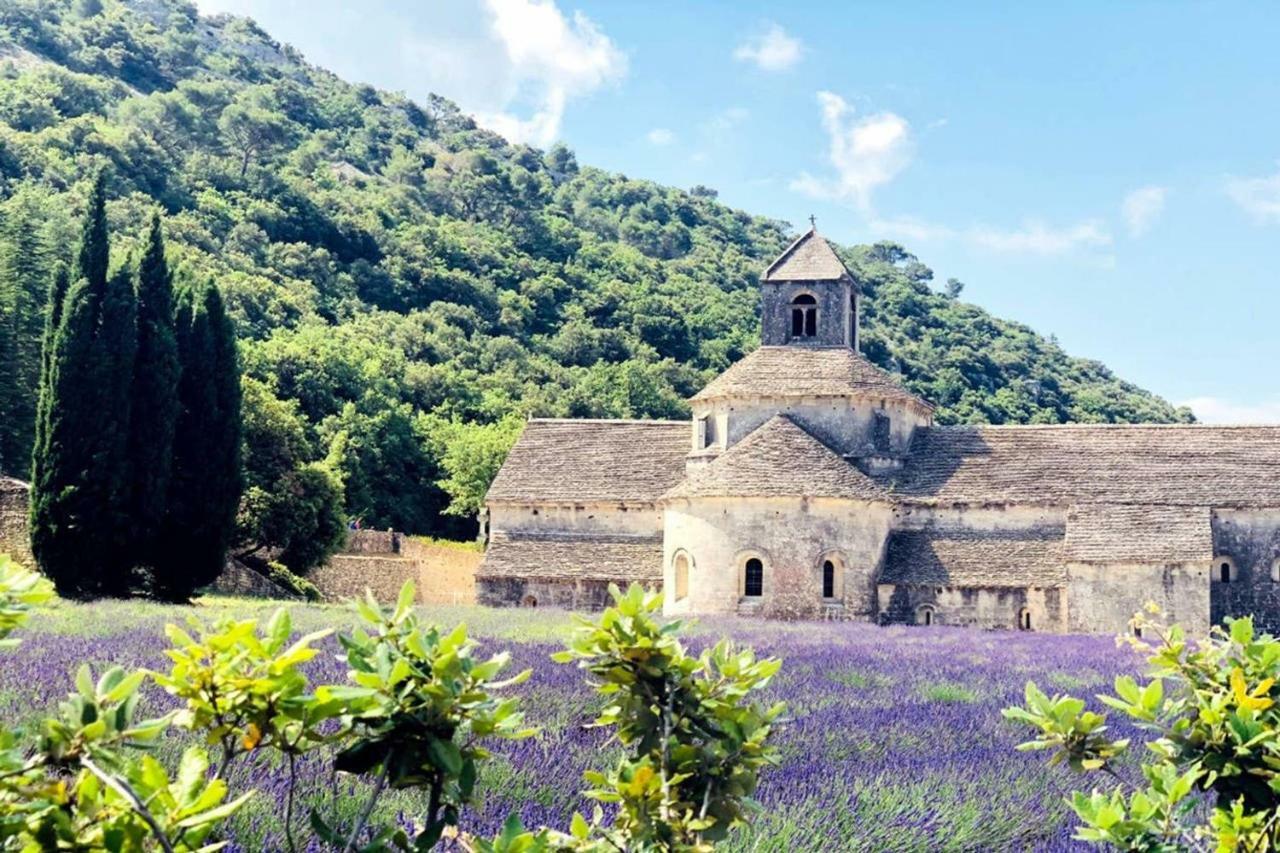Villa Le Bonheur à Gordes Extérieur photo