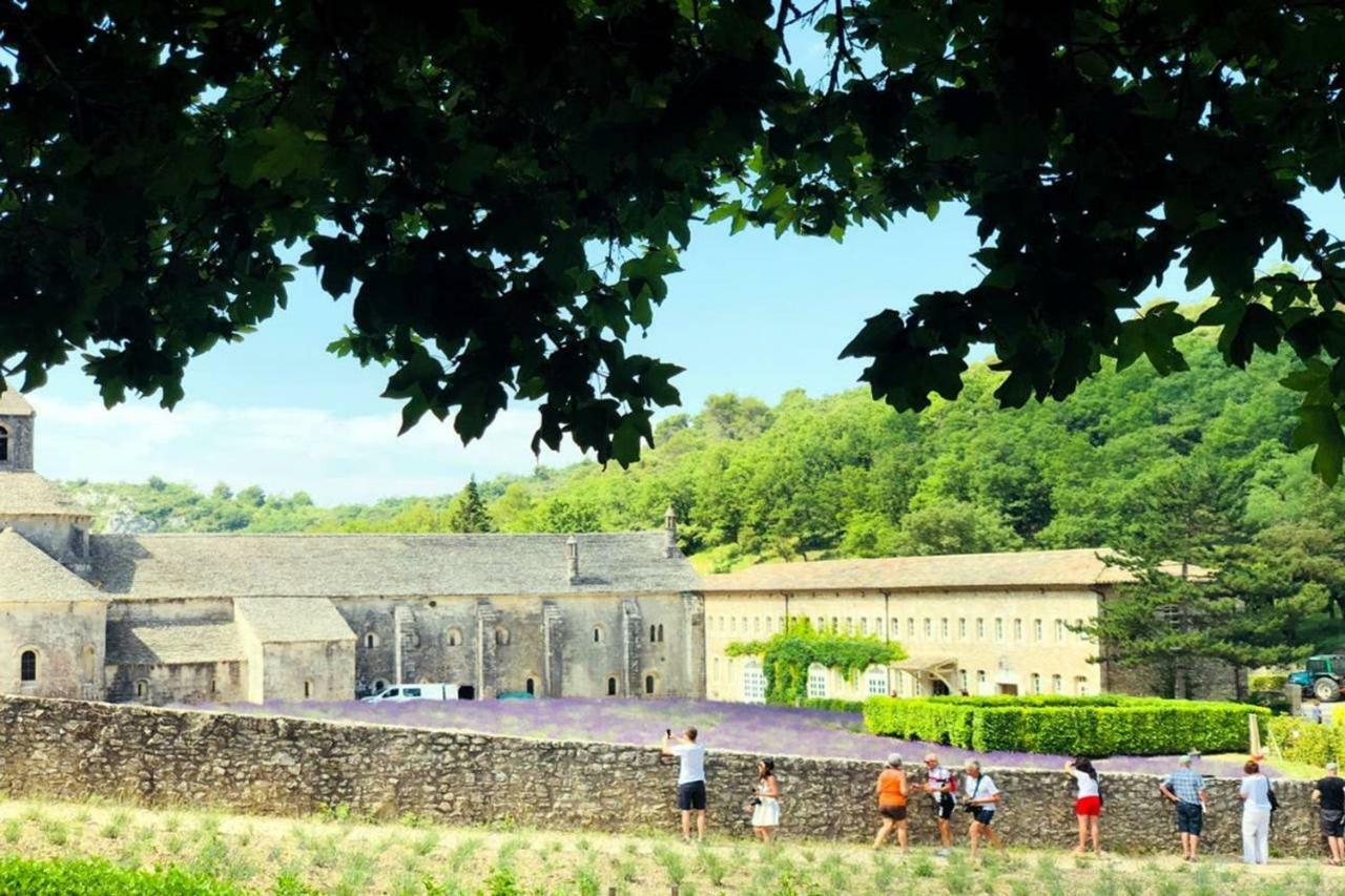 Villa Le Bonheur à Gordes Extérieur photo
