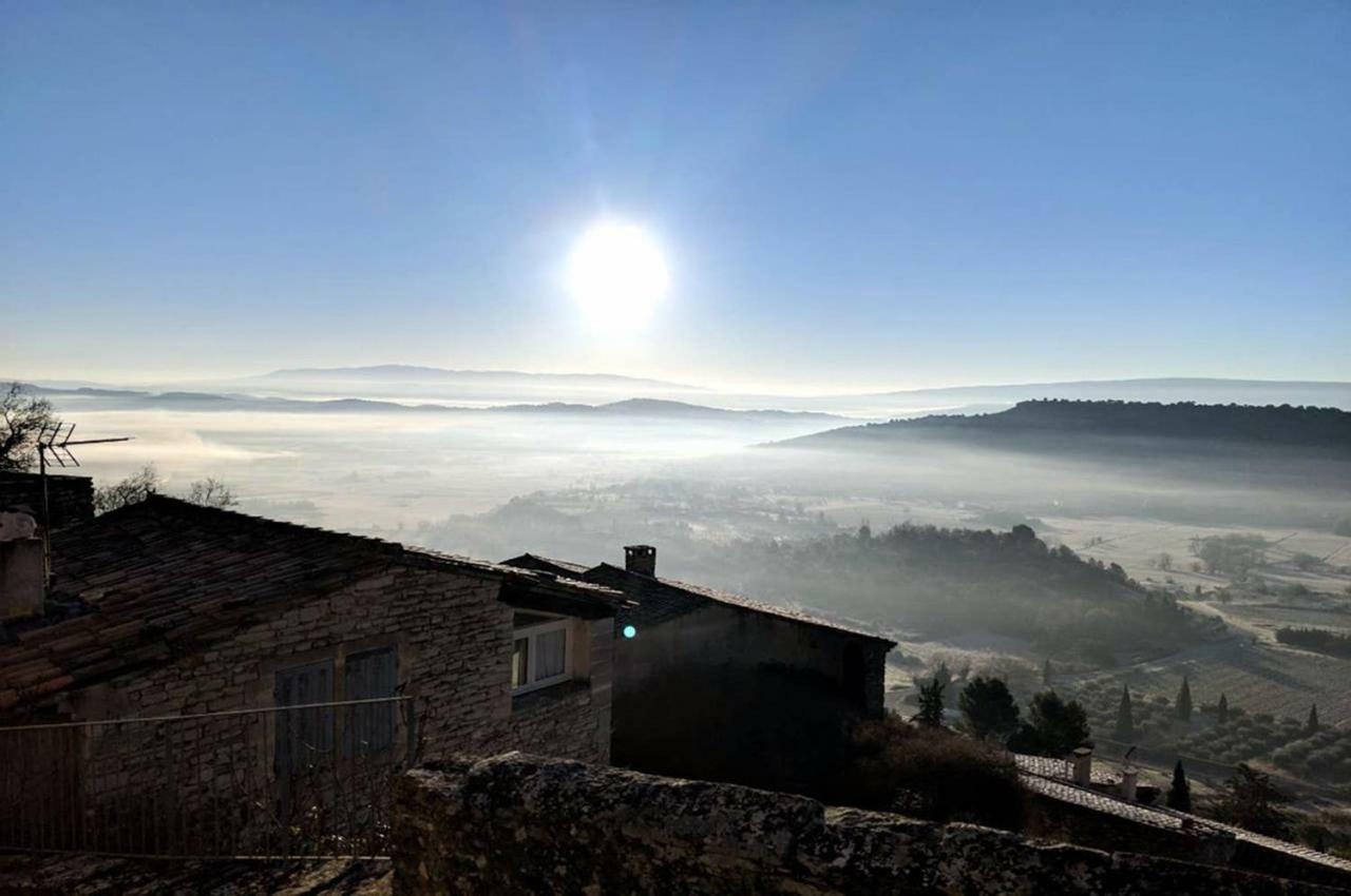 Villa Le Bonheur à Gordes Extérieur photo