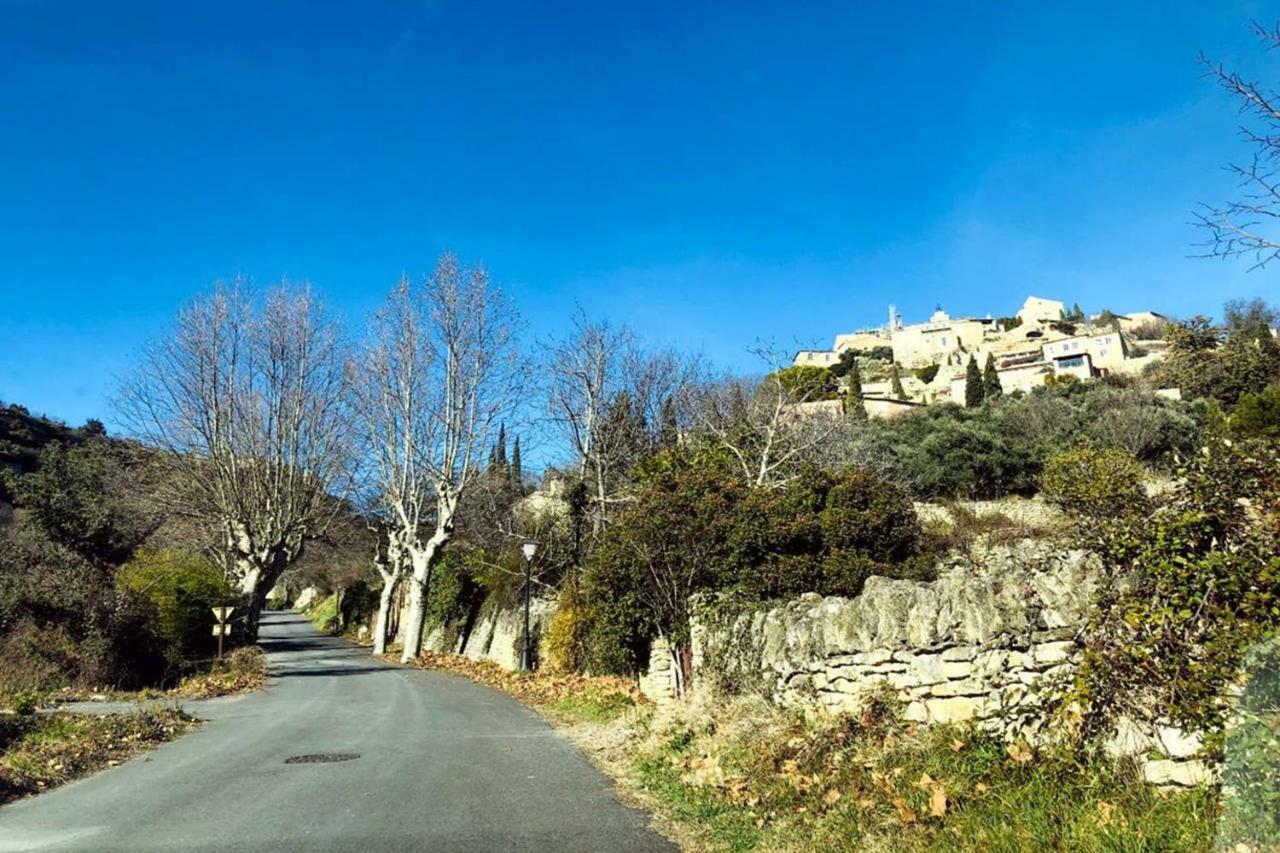 Villa Le Bonheur à Gordes Extérieur photo